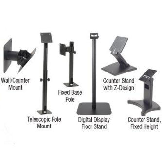 225175000000 MediaPlus Brackets - COOL WHITE MMF POS Mounting Brackets MediaPLUS UNDER-COUNTER COOL WHITE