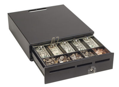 22612520147204 MediaPLUS Cash Drawer (Color Matched Front, 3 Slots, 20 Inch, Standard Tray, Multi-Serial, Random Lock and No Bell) - Color: Black  MEDIAPLUS 20" BLACK MUL SERIAL12/24V 3SL MMF MediaPlus Cash Drawers MEDIAPLUS 20" BLACK MUL SERIAL12/24V 3SLOTS,POS LOCK NO BELL MMF, MEDIAPLUS, CASH DRAWER, 3 SLOTS, 17X20, 5B/5C US TILL, MULTI-SERIAL, KEY RANDOM, NO BELL, BLACK, CABLE NOT INCLUDED MediaPLUS 20in Cash Drawer, Painted Front, 3 Media Slots, No Bell, 17W X  20D X 5.4H, 5 BILL/5 COIN US TILL, MULTI-SERIAL, KEYED RANDOM, BLACK