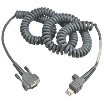 236-197-001 Cable (12 Feet, RS232, 9-Pin, Coil) for the CV30 and CV60 CABLE, RS232 12FT 9PIN COIL REQ EXT PSU INTERMEC SCANNER CABLE RS232 12FT 9PIN COIL (FOR USED WITH CV30/CV60) FOR SR61T 12FT CBL RS232 9PIN COIL FOR CV30/CV60 INTERMEC, SCANNER CABLE, RS232 12FT 9PIN COIL FOR CV30/CV60, CAN ALSO BE USED FOR CONNECTION TO INTERMEC HANDHELD TERMINALS (CK3X VIA RS232 ADAPTER) Intermec Scanner Cables Cable, RS232 12ft 9pin coil FOR CV30/CV60 Cable, RS232 12feet 9pin coil for CV30/CV60 (Power from host. Can also be used for connection to Intermec handheld terminals via RS232 adapter for all configs. Contact your Intermec representative for SR61TXR connection to battery operated handheld terminals HONEYWELL, SCANNER CABLE, RS232 12FT 9PIN COIL FOR CV30/CV60, CAN ALSO BE USED FOR CONNECTION TO INTERMEC HANDHELD TERMINALS (CK3X VIA RS232 ADAPTER) Cable: RS232 12feet 9pin coil for CV30/CV60 (Power from host. Can also be used for connection to Intermec handheld terminals via RS232 adapter for all configs. Contact your Intermec r