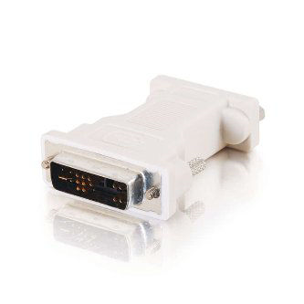 26956 DVI MALE TO SVGA HD15 FEMALE VIDEO ADAPTER WHITE DVI MALE TO SVGA HD15 FEMALE VIDEO ADPTR DVI Male to SVGA HD15 Female Video Adapter (White) Cables to Go Data Cables DVI MALE TO SVGA HD15 FEMALE VIDEO ADAPTER            WHITE