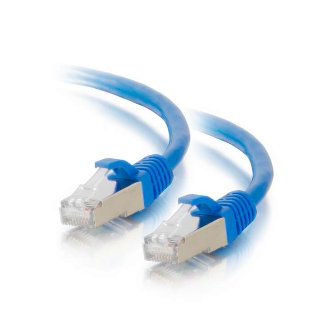 27256 10FT CAT5E MOLDED STP CABLE-BLU 10FT CAT5E BLU MOLDED SHIELDED CABLE