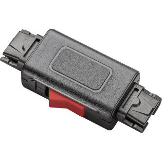 27708-01 In-Line Mute Switch SWITCH LOCKING MUTE IN-LINE QD NOT FOR POLARIS QD In-Line mute switch for H series headset, cable with connector.<br />SWITCH LOCKING MUTE IN-LINE QD NOT FOR POLARIS NO RETURN