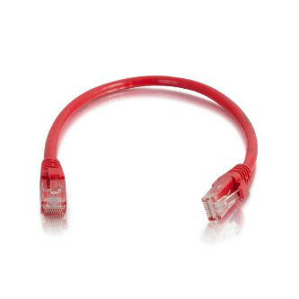 31345 5" CAT6 SNAGLESS PATCH CABLE RED 5FT RED CAT6 SNAGLESS PATCH CABL CAT6 Snagless Patch Cable (5 Feet, Red) 5FT CAT6 RED  SNAGLESS PATCH CABL Cables to Go Data Cables 5FT CAT6 SNAGLESS UTP CABLE-RED