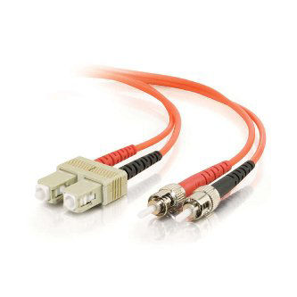 37415 Cable (1 Meter, SC-ST 50/125 OM2 DPX MM Fiber-ORG) 1M  FIBER OPTIC SC-ST 50/125 OM2 ORANGE DUPLEX MM PVC CABLE Cables to Go Data Cables 1M SC-ST 50/125 OM2 DPX MM FIBER-ORG Cable (1 Meter, SC-ST 50"125 OM2 DPX MM Fiber-ORG)