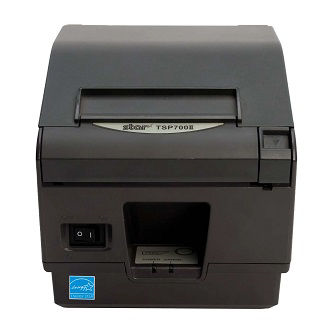 37955330 STAR MICRONICS, THERMAL PRINTER, TSP700II, THERMAL, CUTTER, ETHERNET, AIRPRINT, GRAY, EXT PS INCLUDED<br />TSP743II AirPrint-24 GRY US<br />STAR MICRONICS, THERMAL PRINTER, TSP700II, CUTTER, ETHERNET, AIRPRINT, GRAY, EXT PS INCLUDED