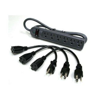 39995 2706X 6-OUTLET SURGE SUPPRESSO 3-1" OUTLET SAVER EXT CORD BL 2706X 6-Outlet Surge Suppressor (3-1" Outlet Save EXT Cor, BL) 6-OUTLET SURGE SUPRESSOR W/ 3X 1FT PWR EXTENSION CBL 6OUT SURGE SUPRESSOR W/ 3X 1FT PWR EXTENSION CBL Cables to Go Data Cables 2706X 6-OUTLET SURGE SUPPRESSO3-1" OUTLE 2706X 6-OUTLET SURGE SUPPRESSO3-1" OUTLET SAVER EXT CORD  BL 6-OUTLET SURGE (3) 1ft OUTLET SAVER KIT