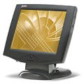 11-81376-225 M150HB High Brightness, LCD Touch Monitor, 15" Capacitive, ClearTek II touchscreens, with USB controller (with base), black 3M TOUCH M150HD LCD 15in TCH CAP USB BLK