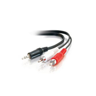 40423 6" 3.5MM STEREO MALE TO RCA MALE Y CABLE BLACK 6FT 3.5MM STEREO MALE TO RCA MALE Y CABL 3.5mm Stereo Male to RCA Male Y Cable (6 Feet, Black) 6FT 3.5MM STEREO TO RCA M/M Y CABLE Cables to Go Data Cables 6" 3.5MM STEREO MALE TO RCA MALE Y CABLE             BLACK 6FT. 3.5MM STEREO MALE TO RCA MALE Y CBL