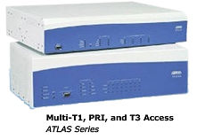 4200305L7 ATLAS 550 System (for converting an ISDN PRI circuit to Analog FXS interfaces. System includes an ATLAS 550 chassis and three Octal FXS modules to provide one PRI interface and 24 Analog RJ ports. System also includes a 10/100 Ethernet interface and a single AC power supply) ATLAS 550 BDL W/PRI & 24 RJ PRT CHASSIS/3OCTAL FXS MODULES ATLAS 550 PRI CHANNEL BANK CONVERT ISDN PRI TO ANALOG FXS ATLAS 550 System (for converting an ISDN PRI circuit to Analog FXS interfaces. System includes an ATLAS 550 chassis and three Octal FXS modules to provide one PRI interface and 24 Analog RJ ports. System also includes a 10"100 Ethernet interface and a sin