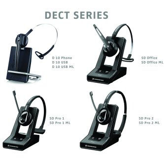 506002 SD Pro2-Headset only,DECT Wireless