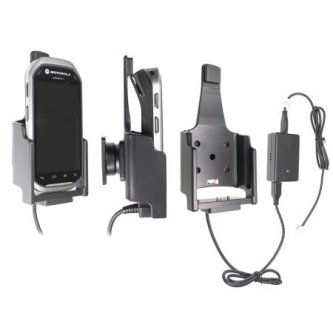 513497 PROCLIP USA, CHARGING HOLDER WITH TILT SWIVEL. FOR HARD WIRE INSTALLATION -(ONLY FOR THE MC40 WITH THE INTEGRATED MAGNETIC STRIPE READER) MC40(MSR) CHG HLDR,HARD-WIRED CHG HOLDER; TOP HOLD;  FIXED INSTALL - ZEBRA MC40 (MSR) This charging cradle is a cradle style mount custom made for a perfect fit for the MC40 with integrated magnetic stripe reader. It has a dock connector for easy connection of the device to the cradle and a power cord for hard-wiring to a permanent power source in the vehicle.<br />ZEBRA MC40(MSR) CHG CRDL,HARD-WIRED<br />NC/NR ZEBRA MC40(MSR) CHG CRDL,HARD-WIRE
