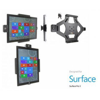 539644 This Holder is made to fit the Surface Pro 3 tablet without a case. It is a high quality custom made holder with a neat and discreet design. Easily snap your device in and out of the holder. No more fumbling around for your device in the cup holder or passenger seat. Provides for safer driving when viewing, accessing and operating your device in the vehicle. This Holder is made to fit the Surface Pro 3 tablet without a case. It is a high quality custom made holder with a neat and discreet design. Easily snap your device in and out of the holder. No more fumbling around for your device in the cup holder or passenger seat. Provides for  safer driving when viewing, accessing and operating your device in the vehicle. SURFACEPRO3 HOLDER KEYLOCK HOLDER WITH TILT SWIVEL AND KEY LOCK Microsoft Surface Pro 3 This Holder is made to fit the Microsoft Surface Pro 3 tablet without a case. It is a high quality custom made holder with a neat and discreet design. Easily snap your device in and out of the holder.<br />PROCLIP