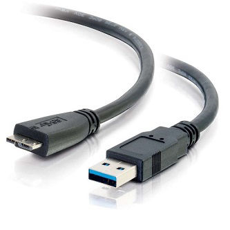 54178 3m USB 3.0 AM-MICRO BM CBL BLK<br />3M USB 3.0 A MALE-MICRO B MALE