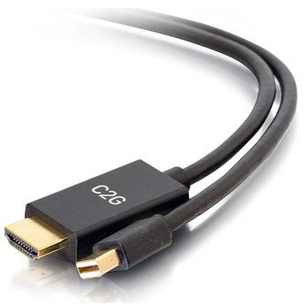 54435 3ft mDP to HDMI Cable 4K Passive Black<br />3FT DISPLAYPORT TO HDMI ADAPTER CABLE 4K PASSIVE