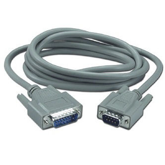 66033 Cables (MGE Office Protection System Cables, IBM AS/400) RELAY INTERFACE/REMOTE MONITORI CABLE 10FT DB9 DB9 COMPATIBLE WI Cables (MGE Office Protection System Cables, IBM AS"400)