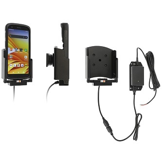 713348 PROCLIP USA, NCNR, CHARGING CRADLE WITH TILT-SWIVEL AND 5.4V CIGARETTE LIGHTER ADAPTER ZEBRA TC22 / TC27 WITH RUGGED BOOT<br />Zebra TC22/TC27 HC20/HC50 Rugged Boot<br />PROCLIP USA, CHARGING CRADLE WITH TILT-SWIVEL AND 5.4V CIGARETTE LIGHTER ADAPTER ZEBRA TC22 / TC27 WITH RUGGED BOOT