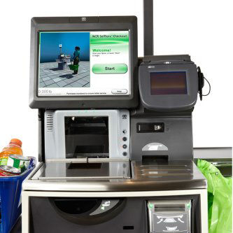 7350MC2039 SelfServ Checkout (2 Bag - Note Accept Dispense) NCR SelfServ Checkout 2 Bag -Note Accept