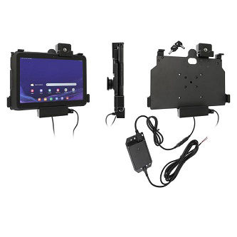 736329 PROCLIP USA, NCNR, CHARGING HOLDER, TILT-SWIVEL, USB TYPE-A HOST PORT, KEY LOCK AND HARD-WIRED POWER SUPPLY SAMSUNG GALAXY TAB ACTIVE4 PRO<br />Charge Cradle, USB, Lock Tab Active4 Pro<br />PROCLIP USA, NCNR, NCNR, CHARGING HOLDER, TILT-SWIVEL, USB TYPE-A HOST PORT, KEY LOCK AND HARD-WIRED POWER SUPPLY SAMSUNG GALAXY TAB ACTIVE4 PRO