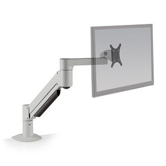 7500-800-124 7500 Deluxe Mntr Arm Sngl SLV sup6-12lbs<br />HAT DESIGN WORKS, 7500 DELUXE MONITOR ARM. INCLUDES UNIVERSAL FLEXMOUNT, & VESA ADAPTERS. 800. SUPPORTS 6-12LBS (SILVER)
