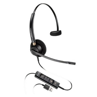 783R1AA Poly EP 515 -M Mono w/USB-A Headset<br />POLY EP 515 -M MONO W/USB-A MULTI 10