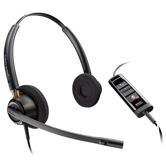 783R2AA Poly EP 525 -M Stereo w/USB-A Headset<br />POLY EP 525 -M STEREO W/USB-A MULTI 10