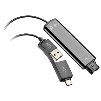 786C6AA Poly DA75 USB to QD BLK Adptr TAA<br />POLY DA75 USB TO QD ADPTR MULTI 40
