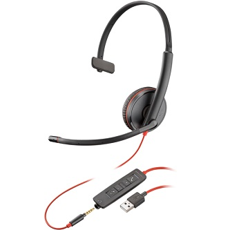 80S06AA Poly BW 3215 Mono USB-A HS