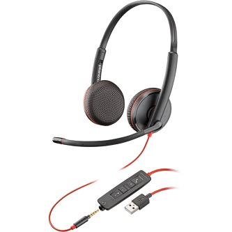 80S11A6 Poly BW 3225 Stereo USB-A HS (Bulk)