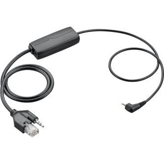 87317-01 APC-45, EHS APC-45 ELECTRONIC HOOKSWITCH CABLE FOR CISCO PHONES APC-45 Electronic Hookswitch APC-45 (CISCO) Electronic hook switch cable.  Connects Plantronics CS and Savi family headsets to Cisco SPA 512G, 514G and 525G2 phones.