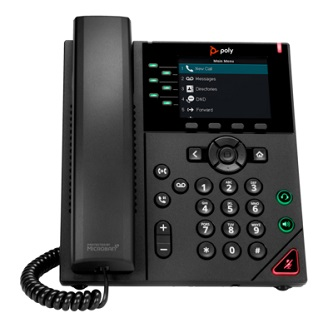 89B71AA-ABA Poly VVX 350 6IPPH PoE-e TAA US/CA