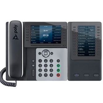 8F3H0AA Poly Edge E550 IP PH PoE-e TAA