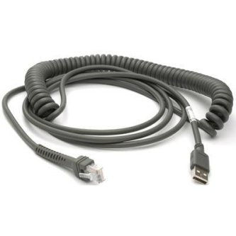90A052066 Enhanced USB Cable (15 Feet, Type A, Coiled, POT) 15FT ENHANCED USB CABLE DATALOGIC ADC, CBL ASY, USB, TYPE A, ENHANCED, COIL, POT, 5M, SK CABLE, USB, TYPE A, ENHANCED, COILED   CBL USB TYPE A ENHANCED COILEDPWR OFF TE Datalogic Cables and Adapters Cable, USB, Type A, Enhanced, Coiled, Power Off Terminal, 5 Meters<br />DATALOGIC ADC, BATTERY, REMOVABLE BATTERY PACK FOR GM4100, RBP-4000, SK
