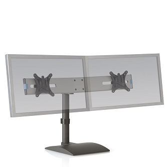 9109-SWITCH-S-104 Standard Dual LCD monitors mount w/Switc