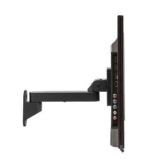 9110-8-5-104 SnglMntr WllMnt&Exten sup25lbs ext11.1in<br />HAT DESIGN WORKS, MONITOR WALL MOUNT W/VESA TILTER & 8.5" EXTENTION, BLACK