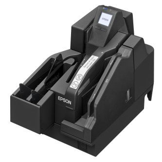 A41CG60001 EPSON, TM-S2000II, DESKTOP CHECK SCANNER, EPSON BL S2000 Teller Device - Scanner, 130 DPM, Dual Pockets, USB Hub, MSR.  2 year warranty.  Includes USB cable, dedicated ink cartridge (SJIC18(K)) x2, AC Cable, AC adapter (PS-180), Setup Guide, Starter cut-sheet apper for operation check.<br />S2000II-001;130DPM,2PCKT,W/HUB&MSR,EBCK<br />EPSON, TM-S2000II, DESKTOP CHECK SCANNER, EPSON BLACK, USB, 130 DPM, 2 POCKETS, USB HUB & MSR READER