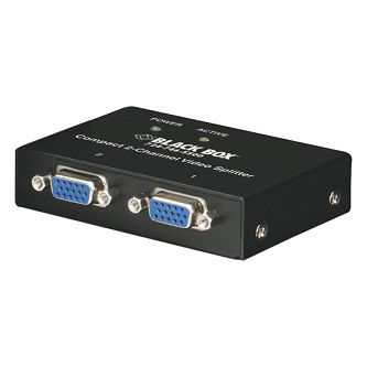 AC1056A-2 2-CHANNEL COMPACT VGA VIDEO SPLITTER