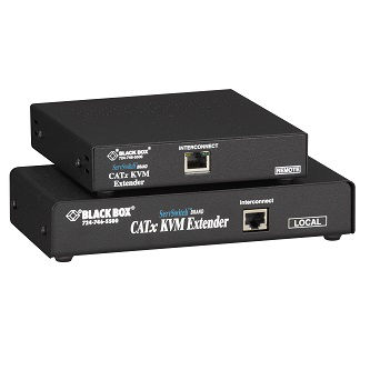 ACU2009A KVM EXTENDER VGA PS/2 DUAL-ACCESS CATX