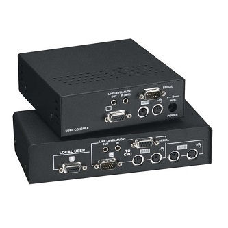 ACU2028A KVM EXT VGA PS/2 RS232 AUD DA CATX