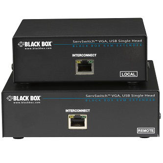 ACU6022A KVM EXT VGA USB HID RS232 AUD CATX SA