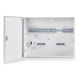 AEC-AMC2-UL01 AMC enclosure with 1 DIN rail