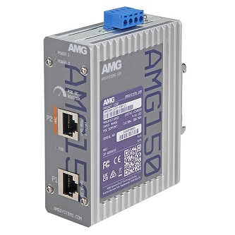 AMG150-1GAT-P30-LV Industrial 1 Port PoE Injector