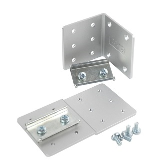 AMG2035 90 Degree DIN Rail Wall Mounting Bracket