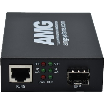 AMG210M-1F-1SM1B Comml MediaConv MM 1Fibres 1550nm 2Km LC