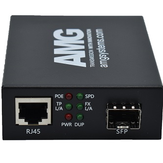 AMG210M-1G-1SM1A Comml MR MediaConvrt MM1Fibre1310nm1KmLC