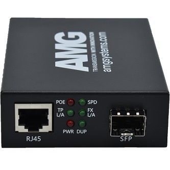 AMG210M-1G-1SM1B Comml MR MediaConvrt MM1Fibre1550nm1KmLC