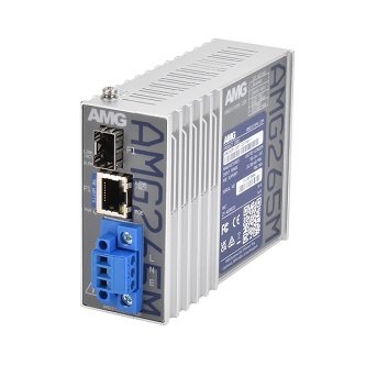 AMG265M-1FBT-1S-P90-T Industrial Mini PoE Media Converter
