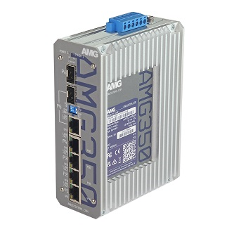 AMG350-4GBT-1C-1S-P240 Industrial 6 Port Unmanaged PoE Switch