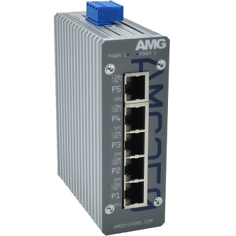 AMG350-5G Industrial 5 Port Unmanaged Switch
