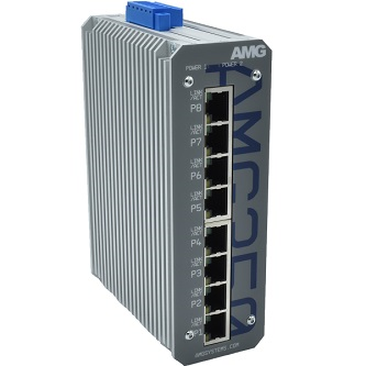 AMG350-8G Industrial 8 Port Unmanaged Switch