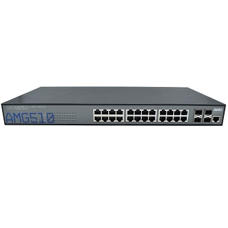 AMG510-24G-4XS Commercial 28 Port Managed Switch